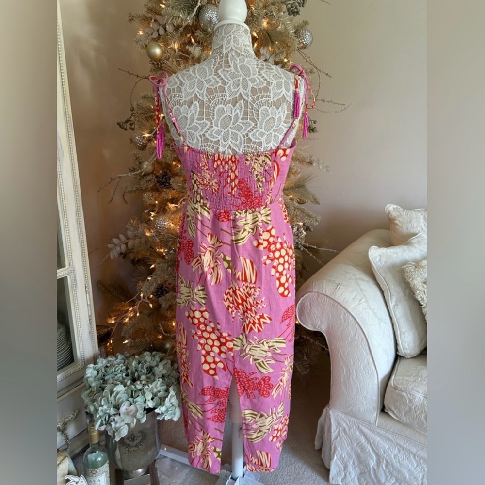 NWOT Rachael Zoe lobster print  Pink Dress - Picture 12 of 16
